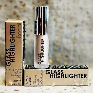 2x~RODIAL~Glass Highlighter in Champagne Glow~2g / 0.06oz each~Mini Size~NIB~